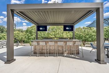Bar Area at Enclave Apartments, Midlothian